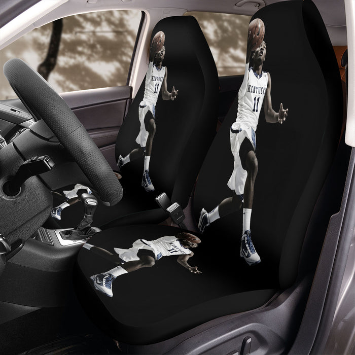 run and shoot nba Car Seat Covers