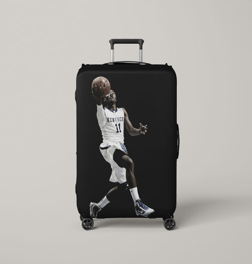 run and shoot nba Luggage Covers | Suitcase