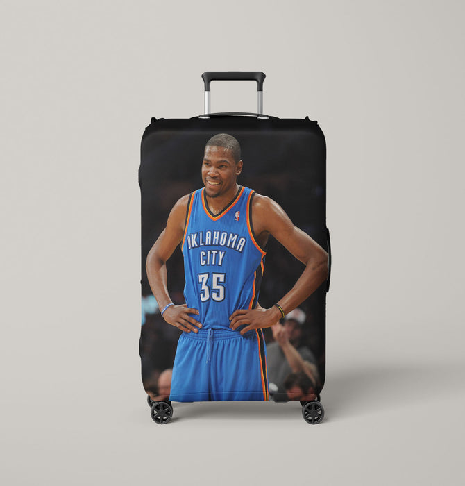 smile oklahoma city player nba Luggage Covers | Suitcase