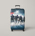 running to the win nhl Luggage Covers | Suitcase