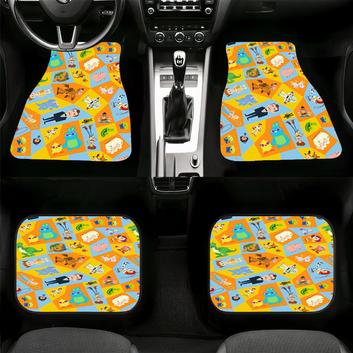 series four of toy story character Car floor mats Universal fit