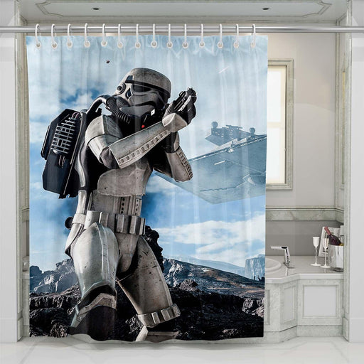 stormtroopers in star wars shower curtains