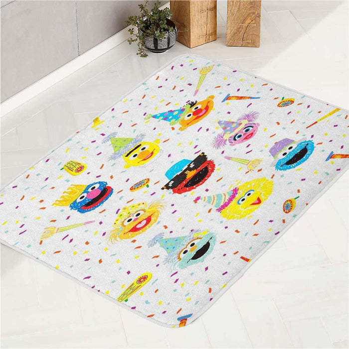 sesame street legend american animation bath rugs