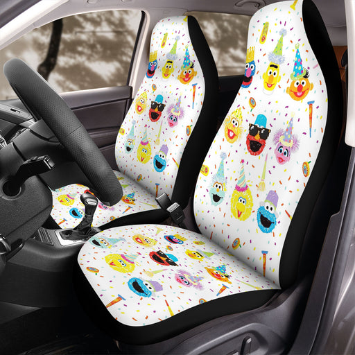 sesame street legend american animation Car Seat Covers