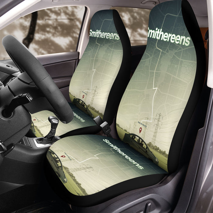 smithereens end of route black mirror Car Seat Covers