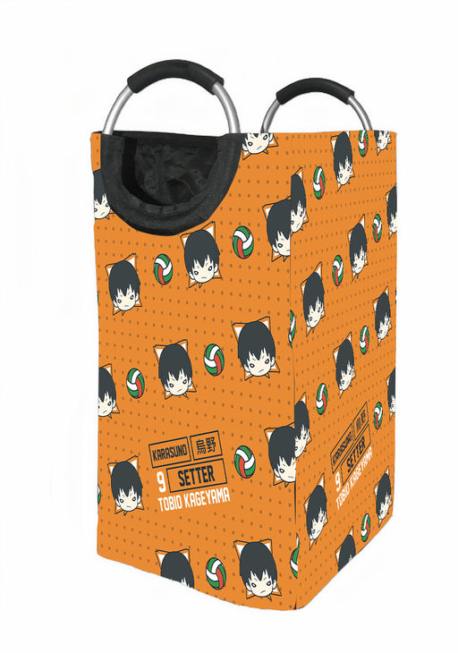 setter karasuno tobio kgeyama Laundry Hamper | Laundry Basket