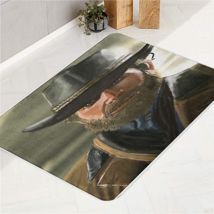 smooth painting red dead redemption 2 bath rugs