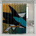 san jose sharks logo cool nhl shower curtains