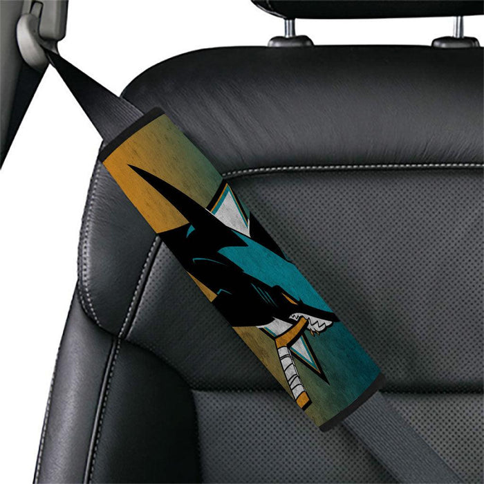 san jose sharks logo cool nhl Car seat belt cover - Grovycase