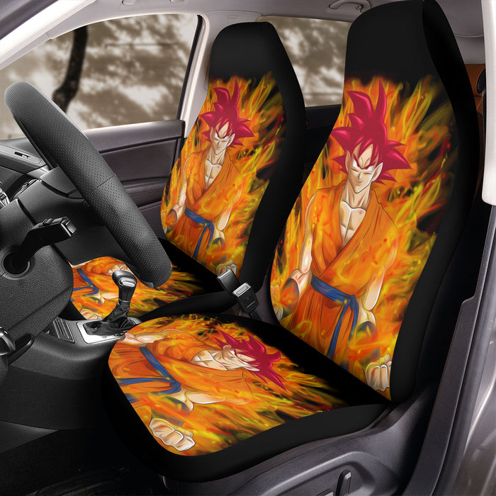 smudge dragon ball goku Car Seat Covers