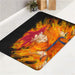 smudge dragon ball goku bath rugs