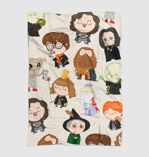 severus voldemort with another harry potter character Ultra soft fleece blanket