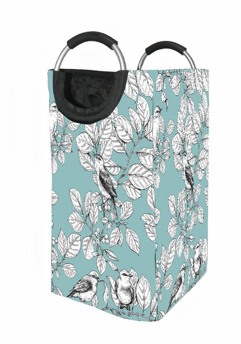 shading art bird authentic pattern Laundry Hamper | Laundry Basket