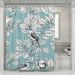 shading art bird authentic pattern shower curtains