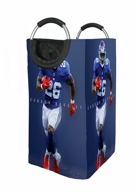 saquon barkley american football Laundry Hamper | Laundry Basket