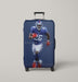 saquon barkley american football Luggage Covers | Suitcase