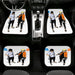 sasuke and naruto nike adidas Car floor mats Universal fit