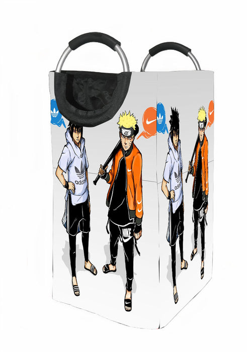 sasuke and naruto nike adidas Laundry Hamper | Laundry Basket