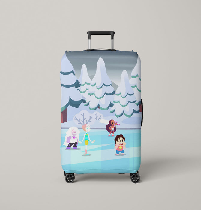 snow place steven universe Luggage Covers | Suitcase