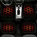 shadow hexagon glow Car floor mats Universal fit