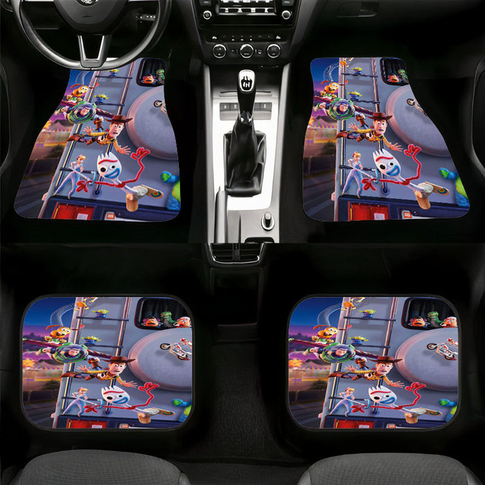 save friend toy story 4 scene Car floor mats Universal fit