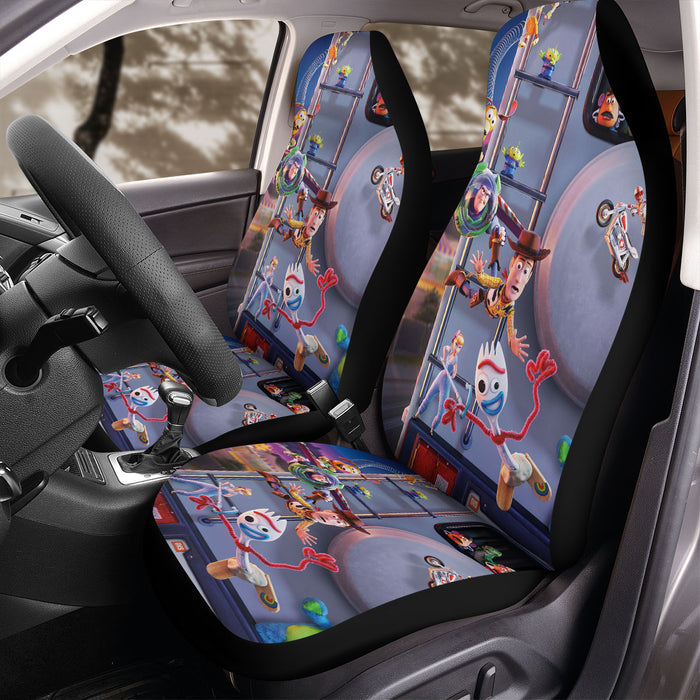 save friend toy story 4 scene Car Seat Covers