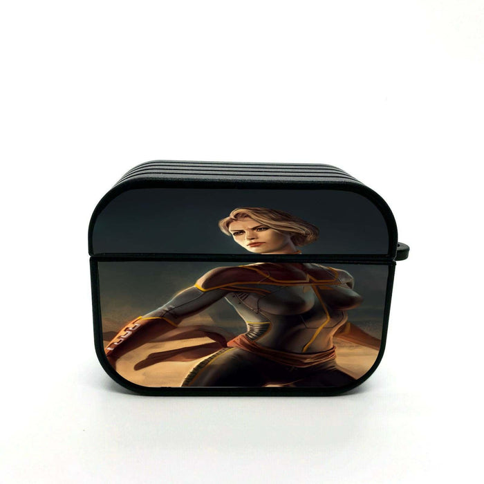 style art captain marvel airpods case