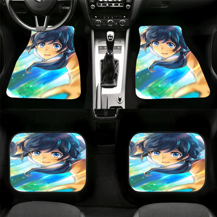 save me hina amano weathering with you Car floor mats Universal fit