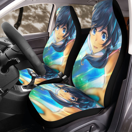 save me hina amano weathering with you Car Seat Covers