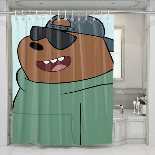 style we bare bears shower curtains