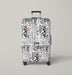 shinee bigbang super junior korean boy band Luggage Cover | suitcase