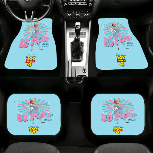 saving one toy at a time bo peep Car floor mats Universal fit