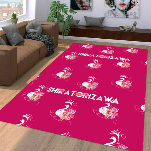 shiratorizawa haikyuu team Living room carpet rugs