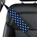 shocked emoticons blue Car seat belt cover