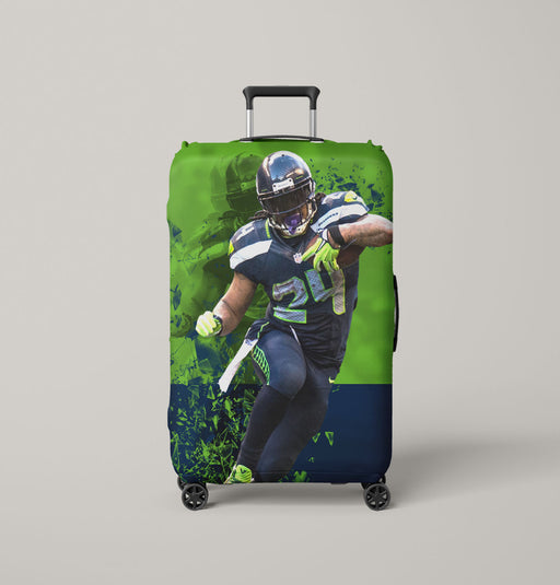 seanawks football player Luggage Covers | Suitcase