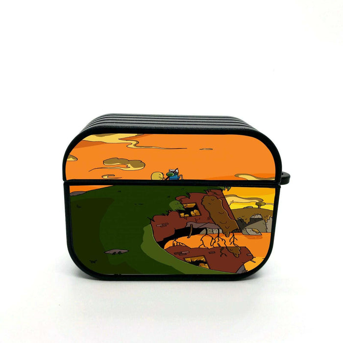 sunset finn and jack adventure time airpods case