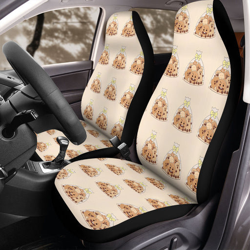 shooky suga cookies bangtan boys Car Seat Covers