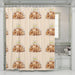 shooky suga cookies bangtan boys shower curtains