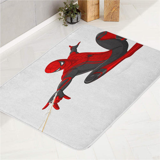 spiderman art far from home marvel bath rugs