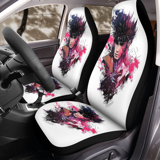 splash art gambit marvel Car Seat Covers