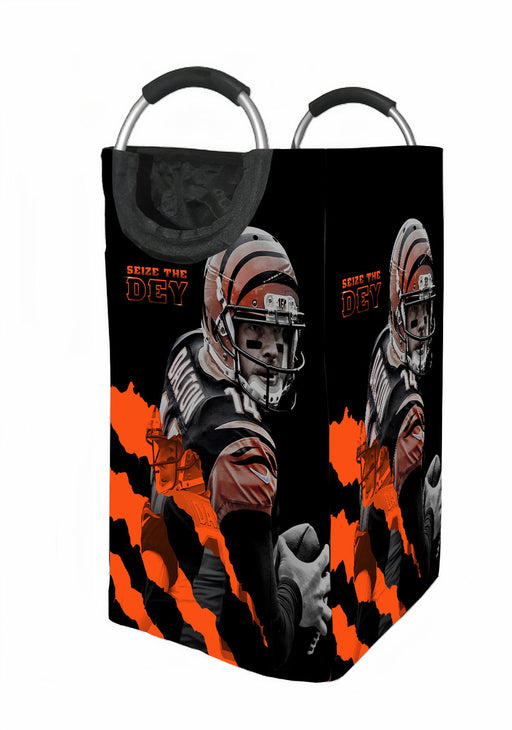 seize the dey dalton player nfl Laundry Hamper | Laundry Basket