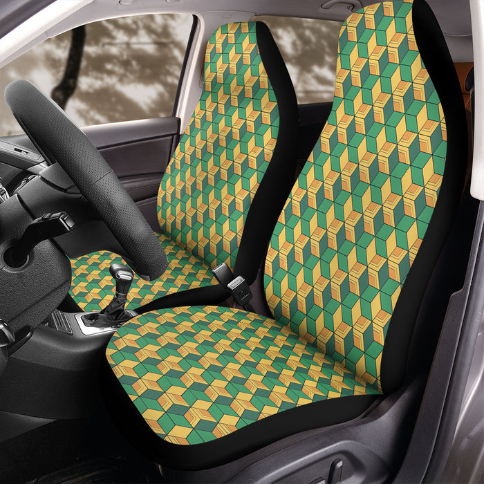 sign kimetsu no yaiba anime Car Seat Covers