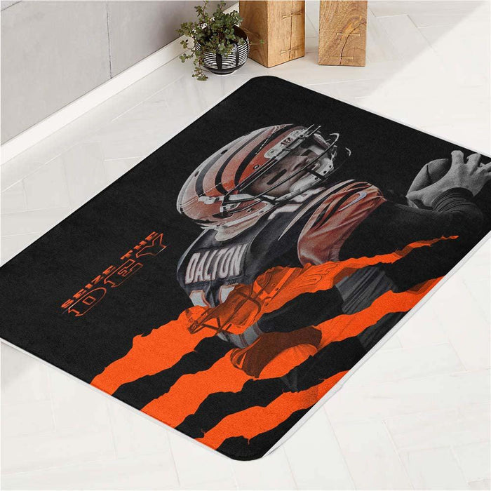 seize the dey dalton player nfl bath rugs