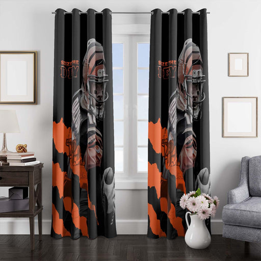 seize the dey dalton player nfl window Curtain