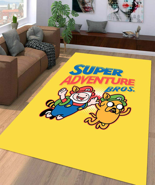 super adventure bross Living room carpet rugs