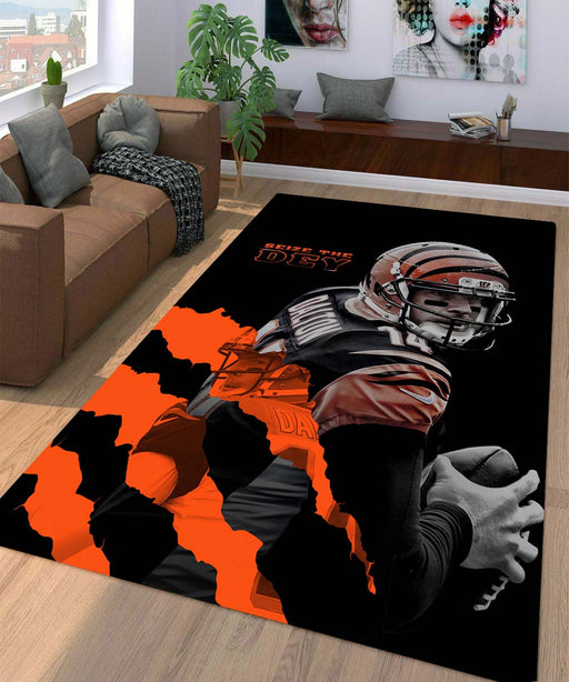 seize the dey dalton player nfl Living room carpet rugs