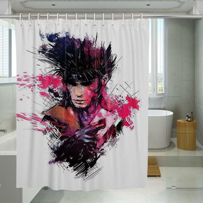 super adventure bross shower curtains