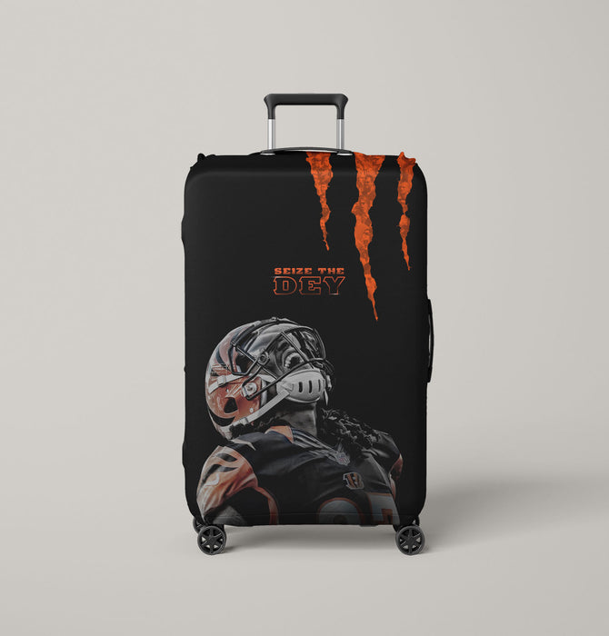 seize the dey of bengals nfl Luggage Covers | Suitcase