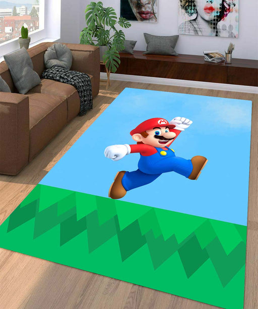 super mario 3d Living room carpet rugs