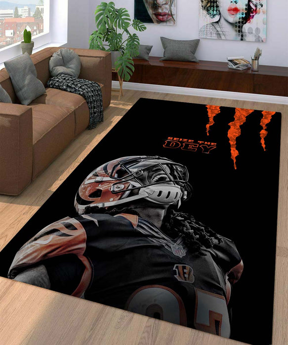 seize the dey of bengals nfl Living room carpet rugs